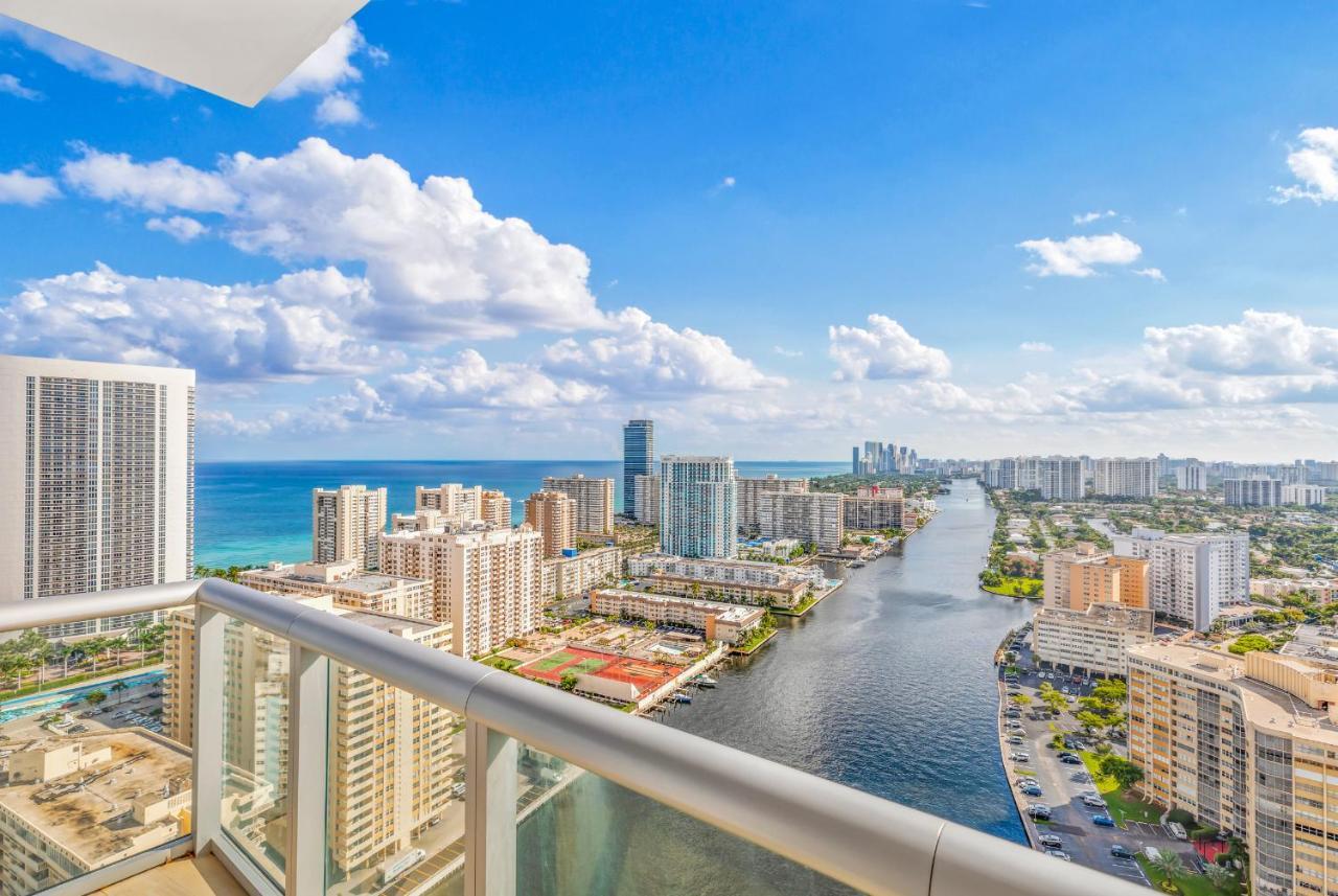 Beachwalk Resort Ph - Dream-Sky Mansion 3Dbr And 3Ba Luxury Penthouse Hallandale Beach Eksteriør billede