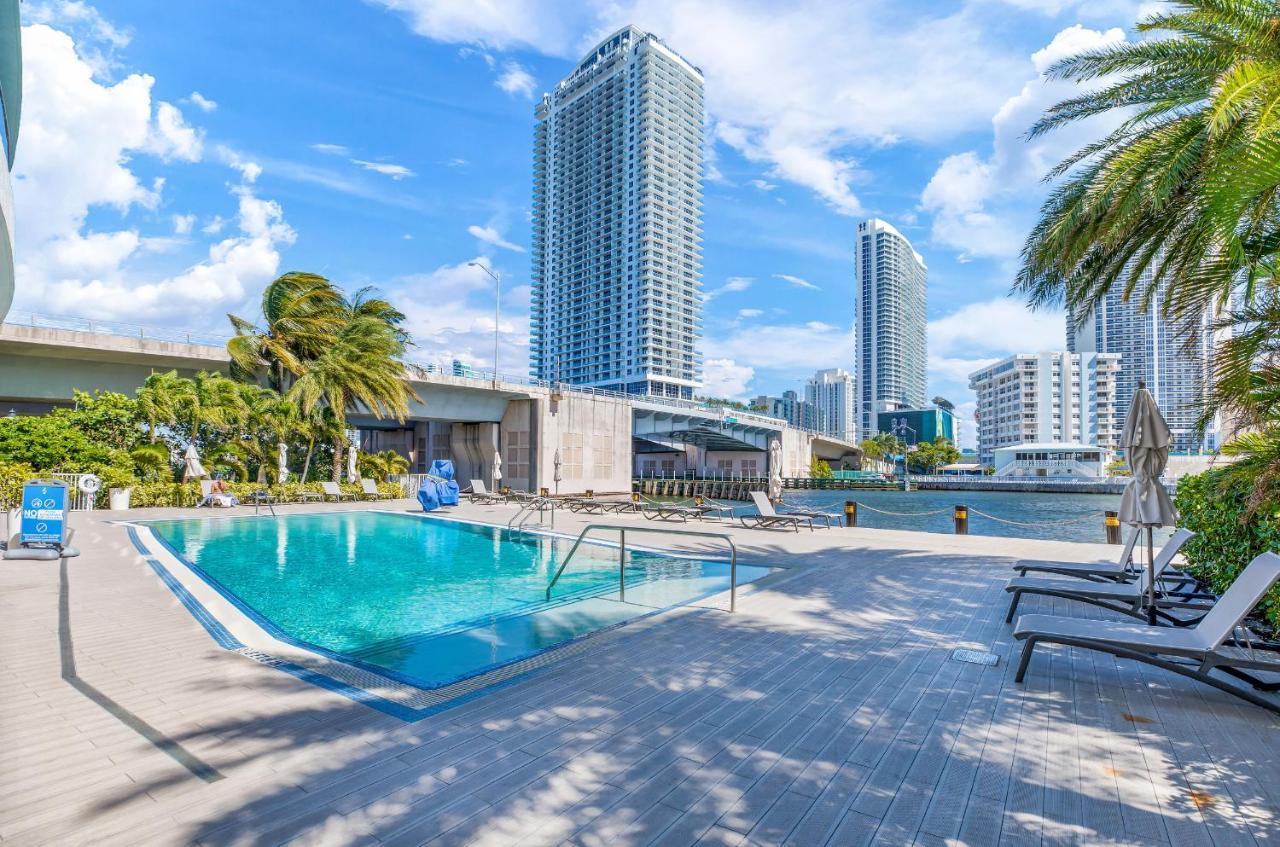 Beachwalk Resort Ph - Dream-Sky Mansion 3Dbr And 3Ba Luxury Penthouse Hallandale Beach Eksteriør billede